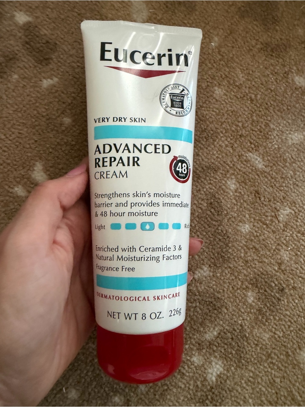 Advanced Repair Cream - White with Red Cap